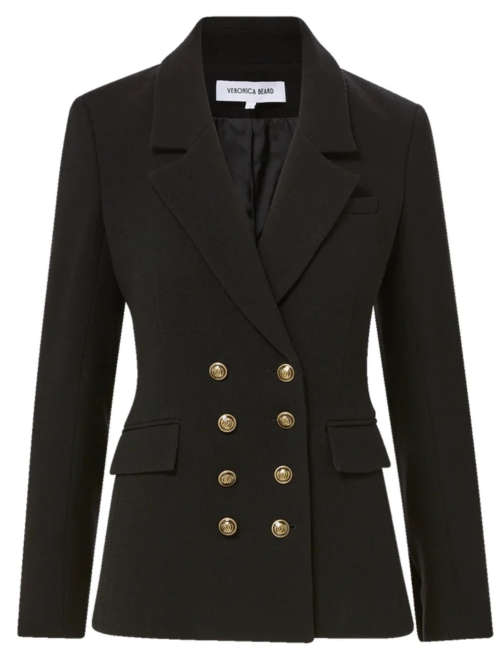 Veronica Beard Claude Dickey Jacket blazer 14 black core NWT$998 wool